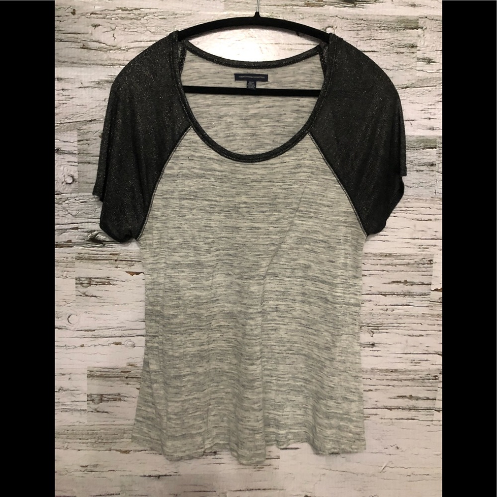American Eagle Outfitters tee with metallic sheen